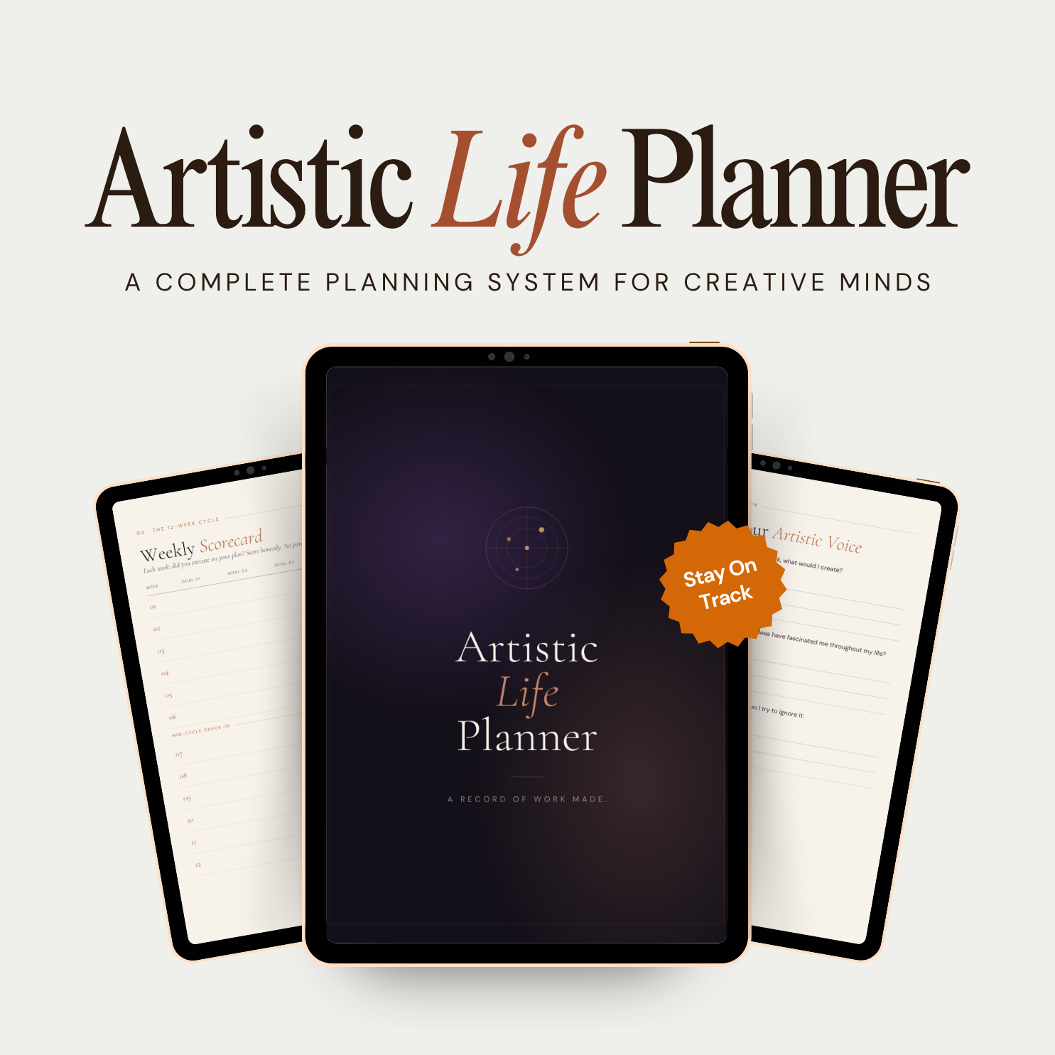 Artistic Life Planner