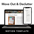 Moving Out & Decluttering - Notion Template